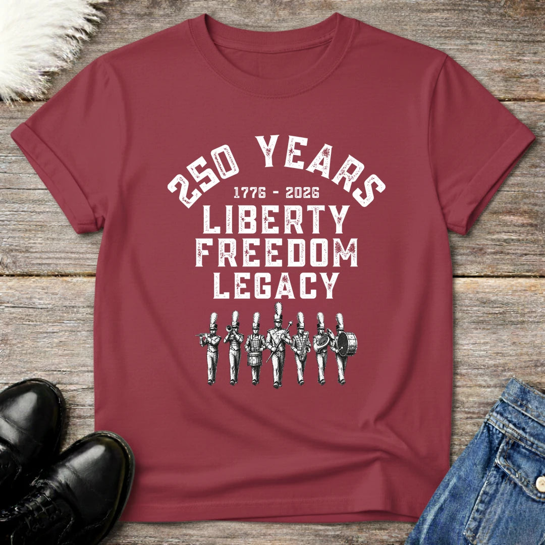 250 Years 1776-2026 Tee