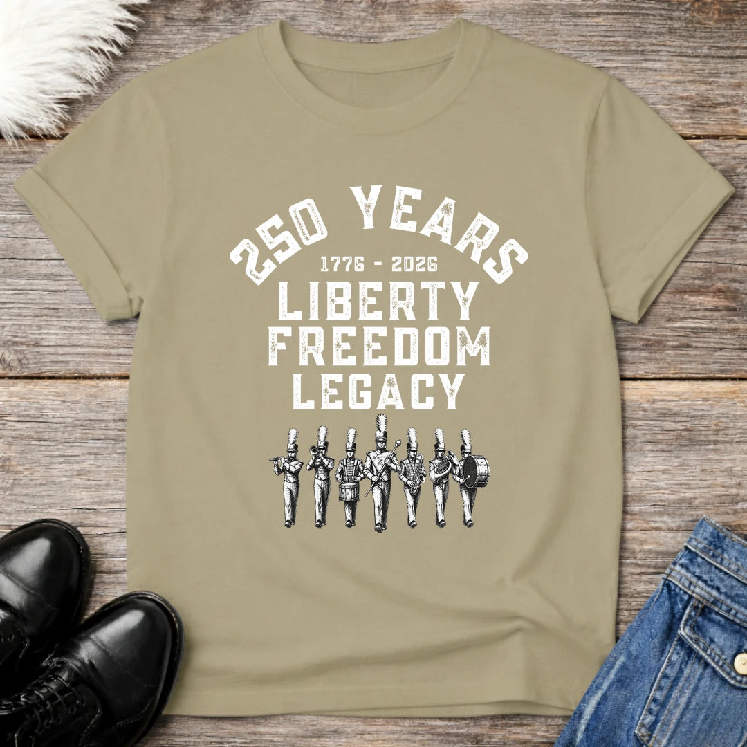 250 Years 1776-2026 Tee
