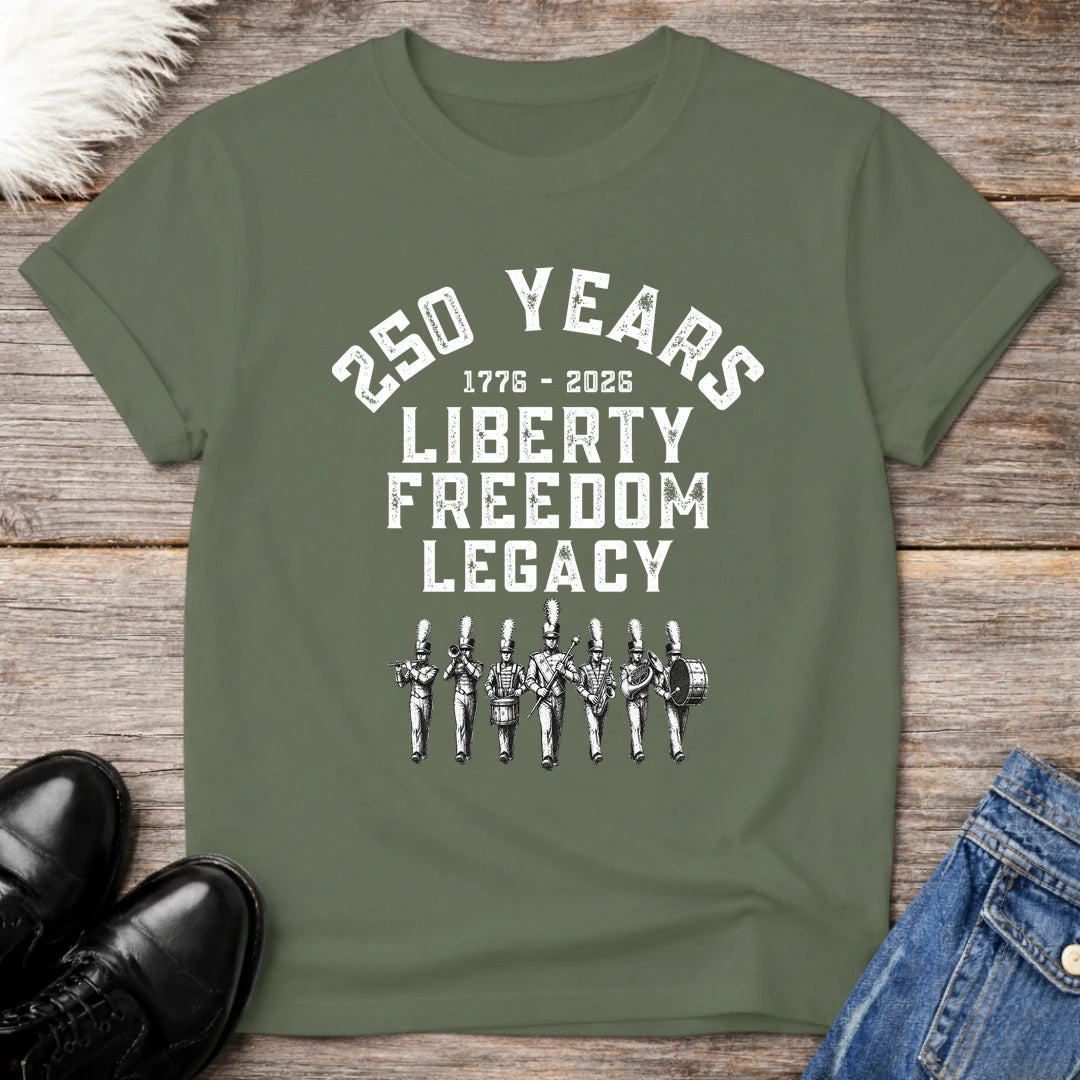 250 Years 1776-2026 Tee