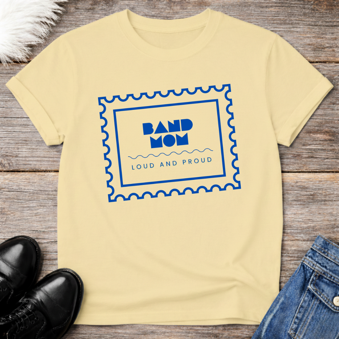 Band Mom Doodle Stamp Tee