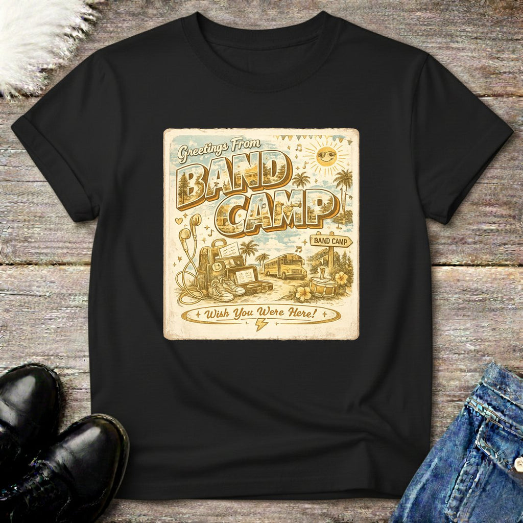 Band Camp Postcard Tee