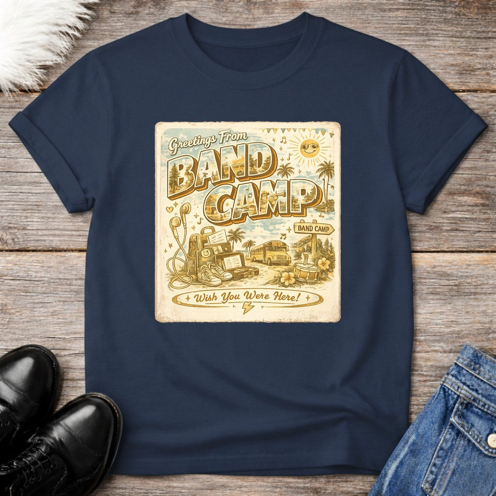 Band Camp Postcard Tee