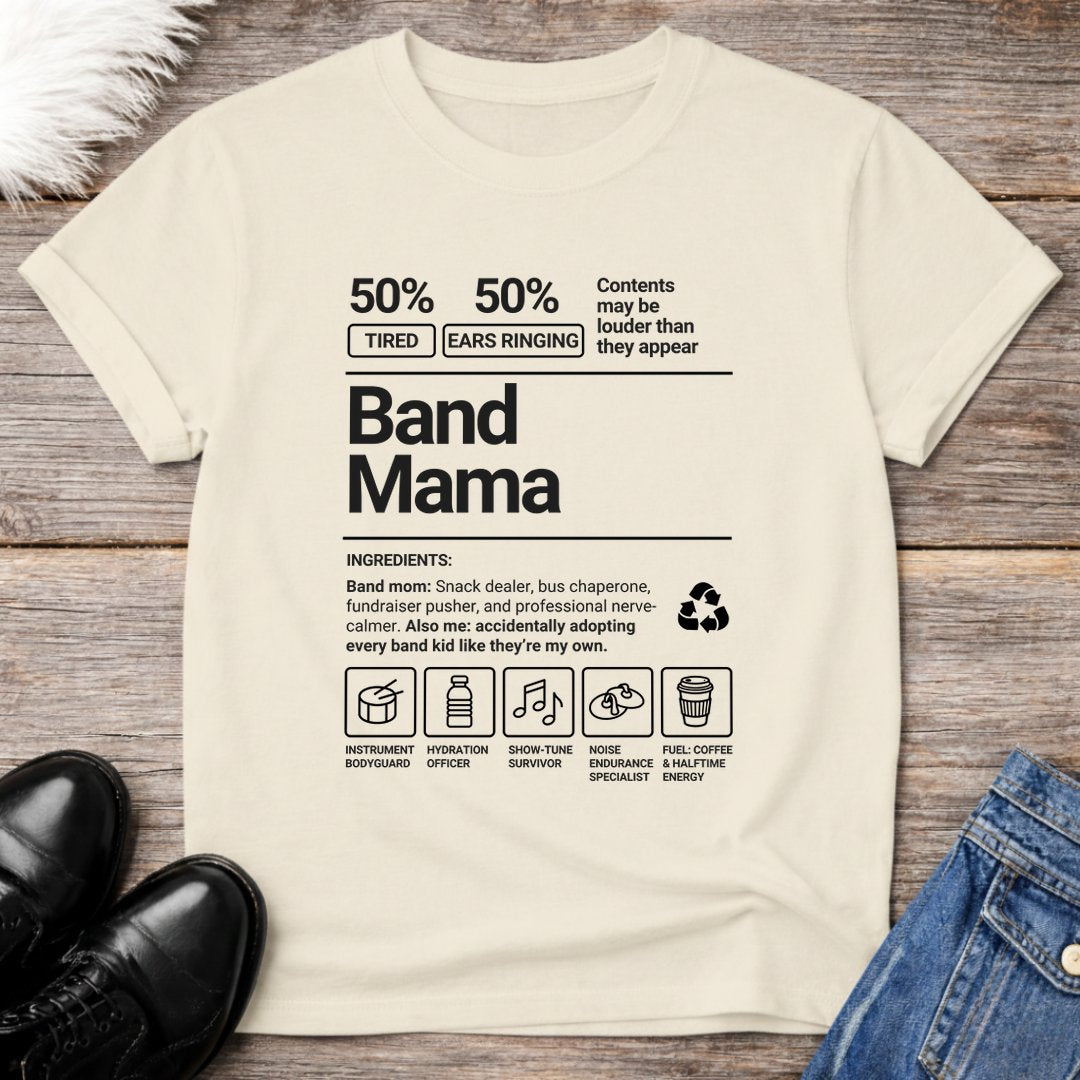 Band Mama Ingredients Tee
