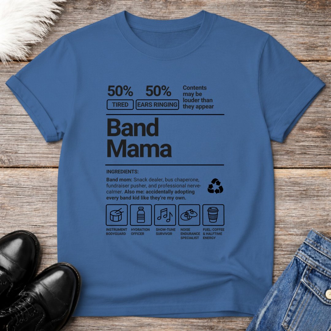 Band Mama Ingredients Tee
