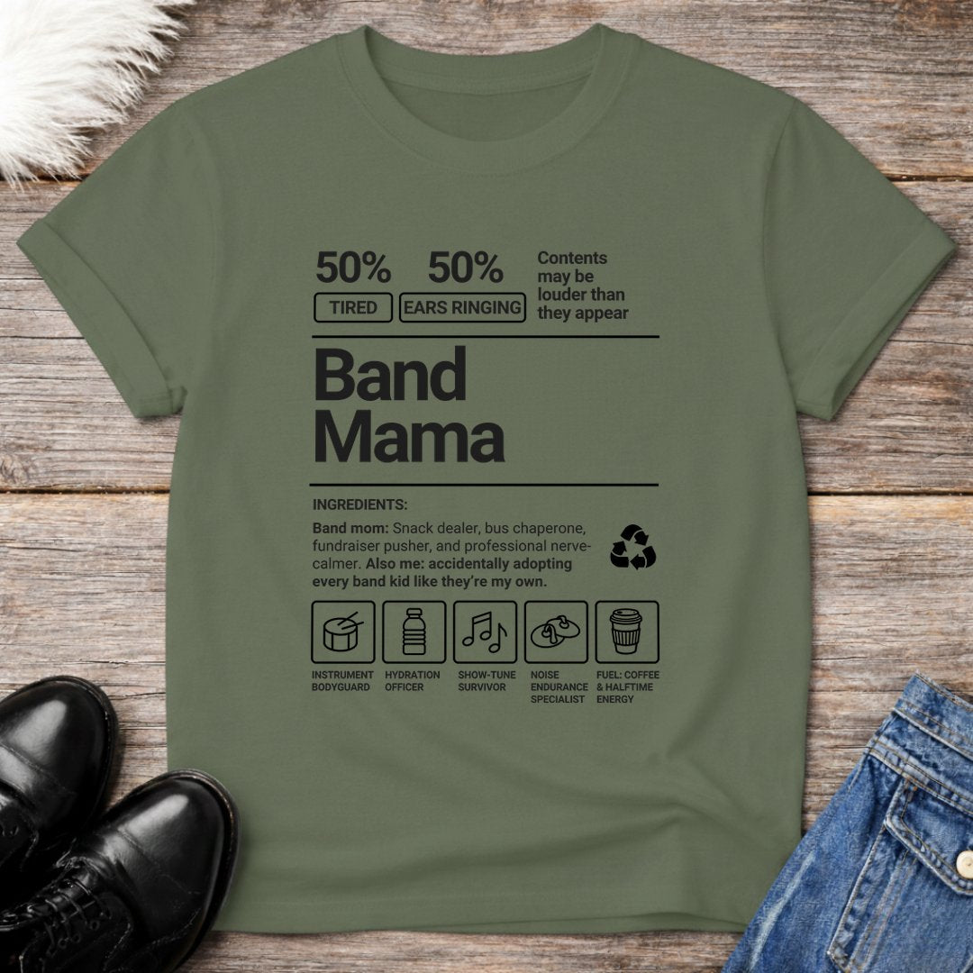 Band Mama Ingredients Tee