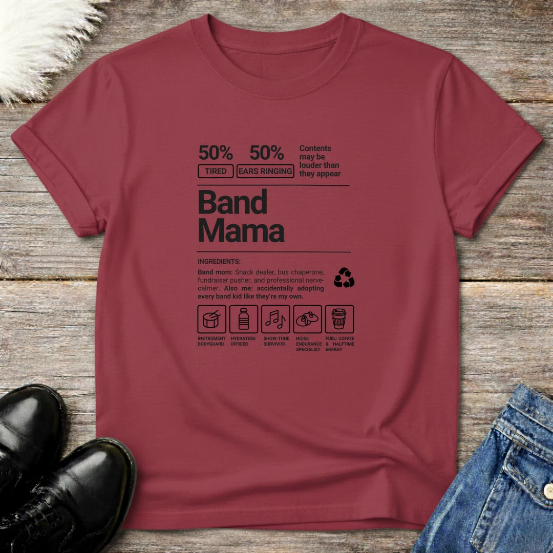 Band Mama Ingredients Tee