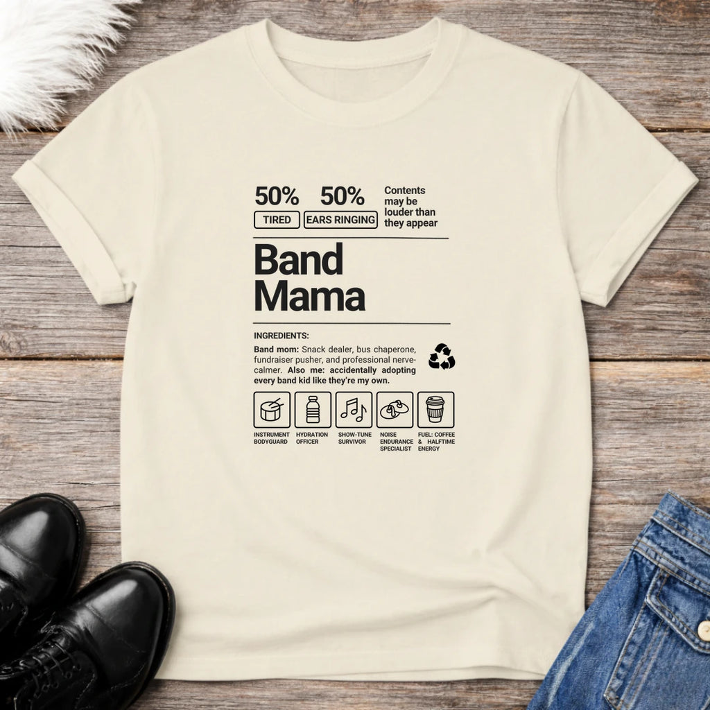Band Mama Ingredients Tee