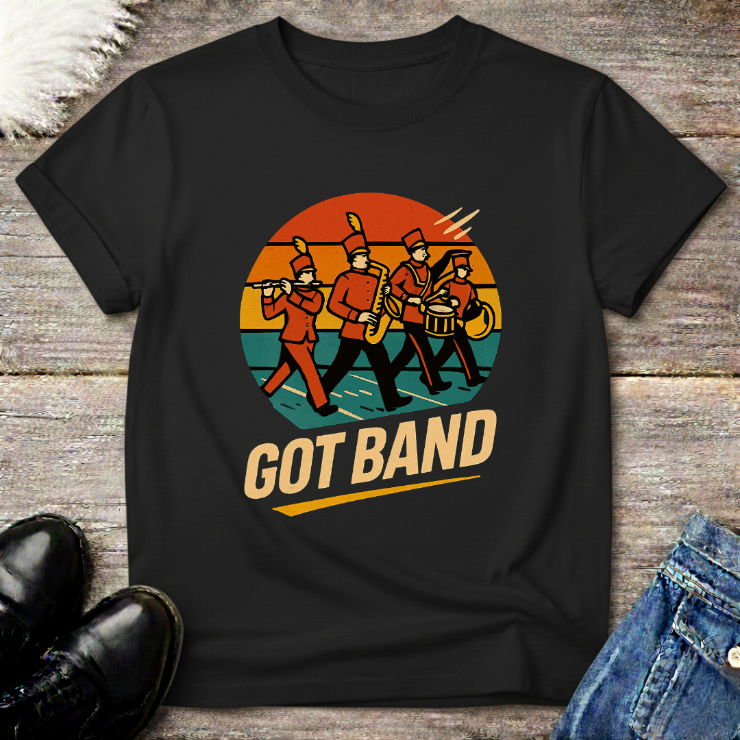 Got Band Retro Graphic Tee