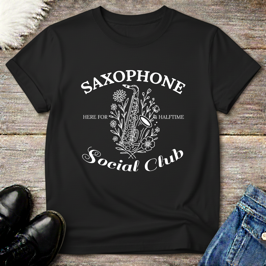 Saxophone Social Club Tee