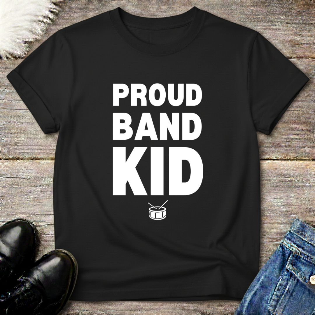 Proud Band Kid Drum Tee