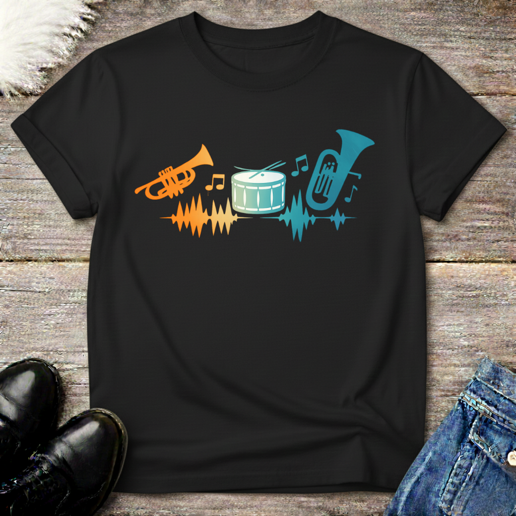 Trumpet Drum Tuba Tee