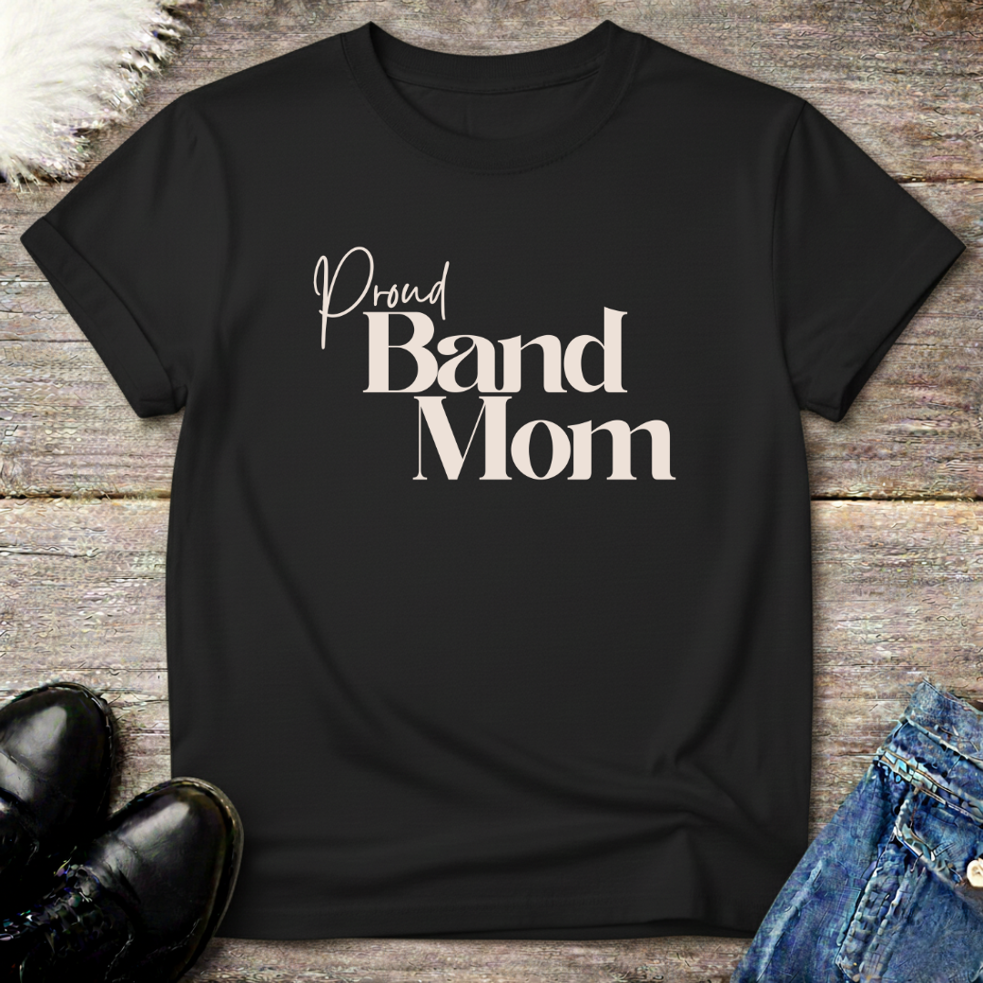 Cute Proud Band Mom Tee