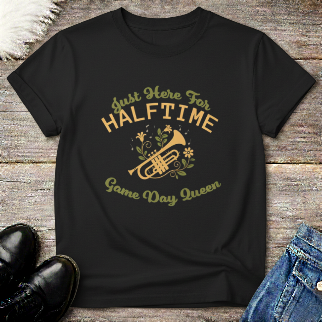 Halftime Game Day Queen Tee