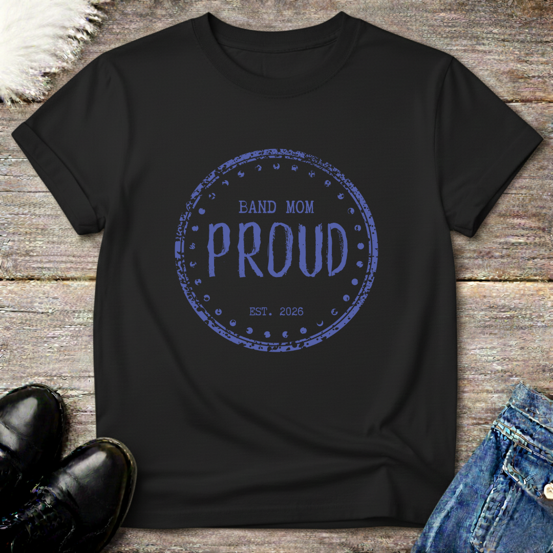 Proud Est 2026 Vintage Stamp Tee
