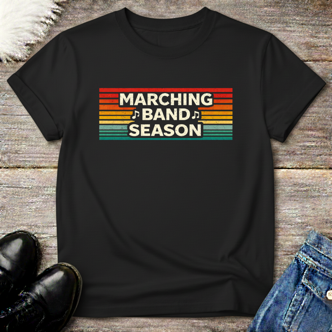 Retro Sunset M B Season Tee
