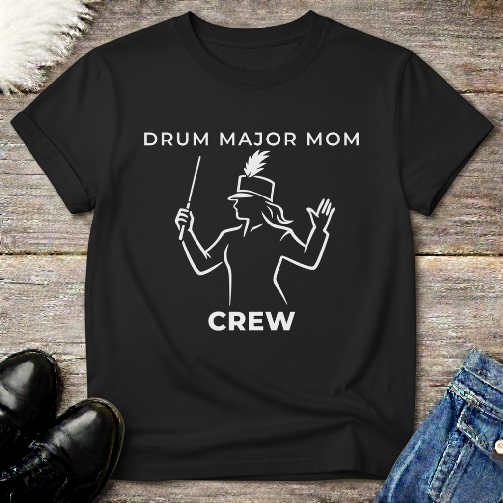 Drum Major Mom Crew Tee