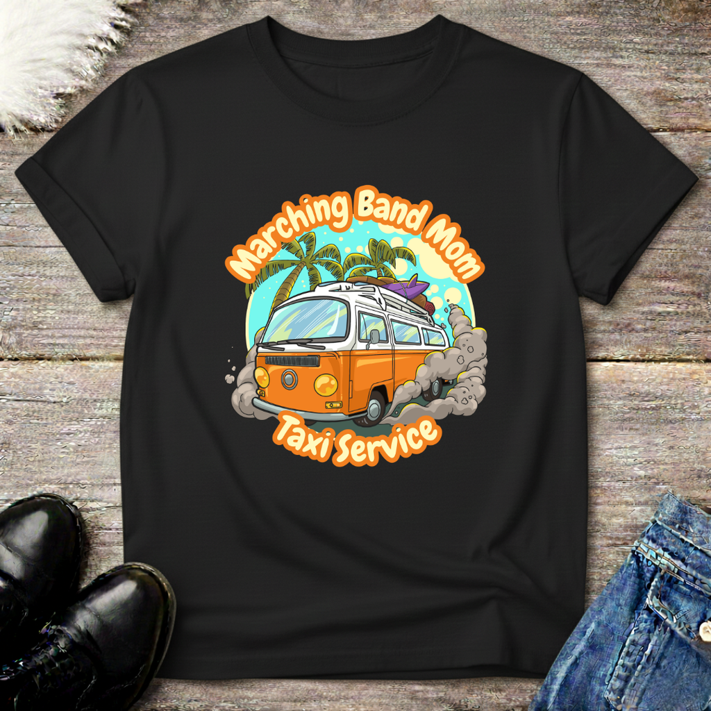 Taxi Service Bus Tee