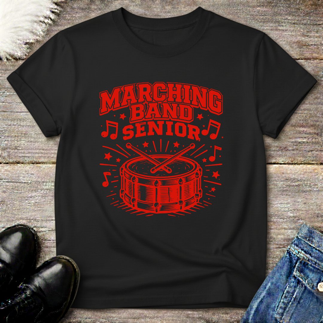 Band Senior Red Drum Tee