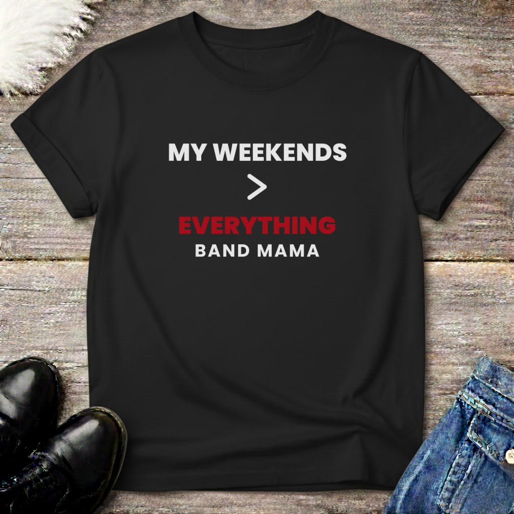 My Weekends Greater Than Tee