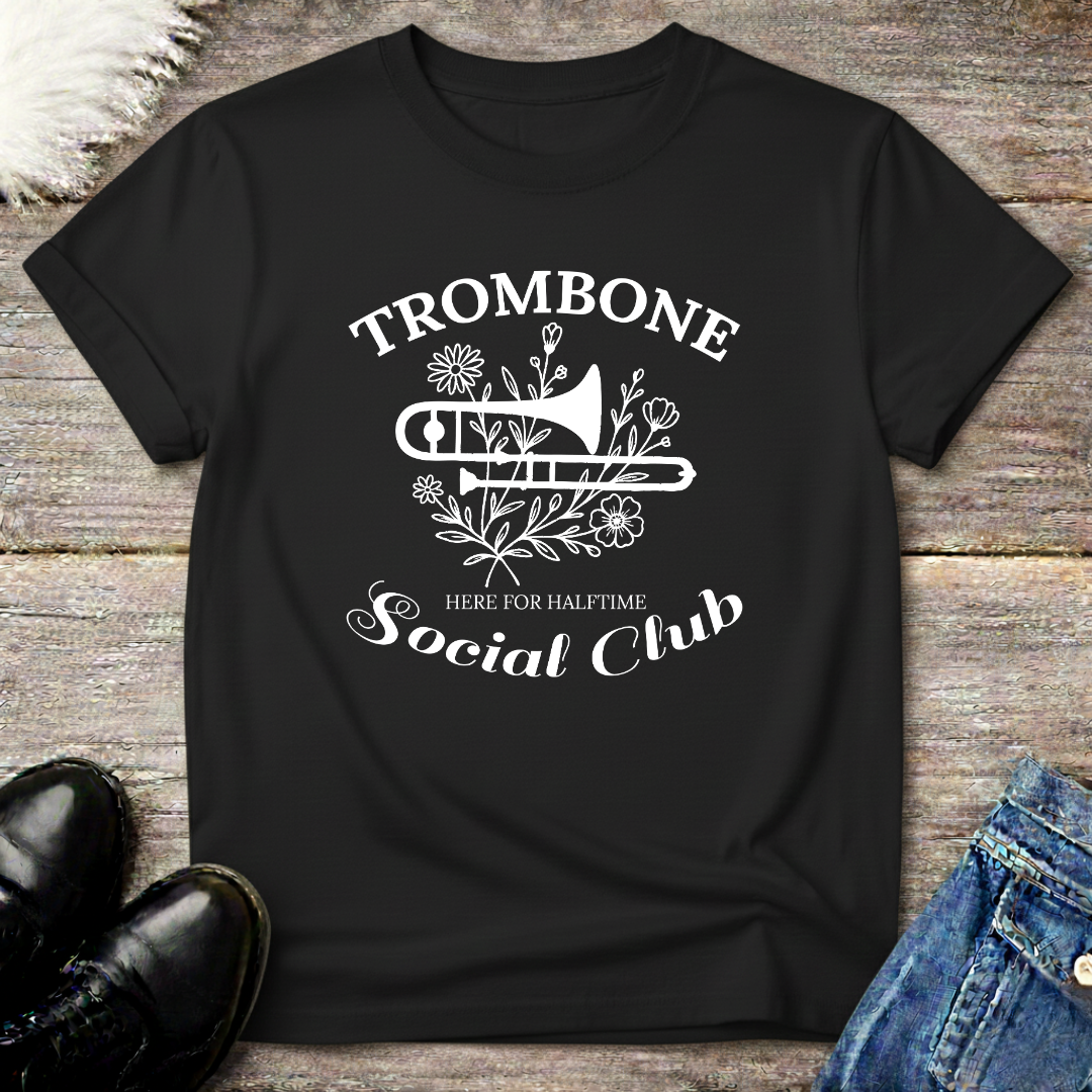 Trombone Social Club Floral T-Shirt