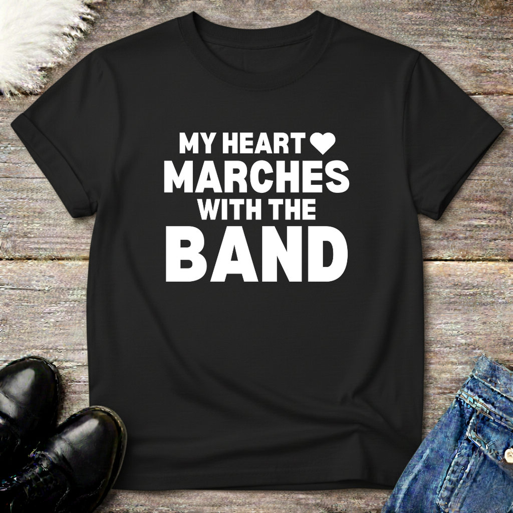 Heart Marches Solid heart Tee