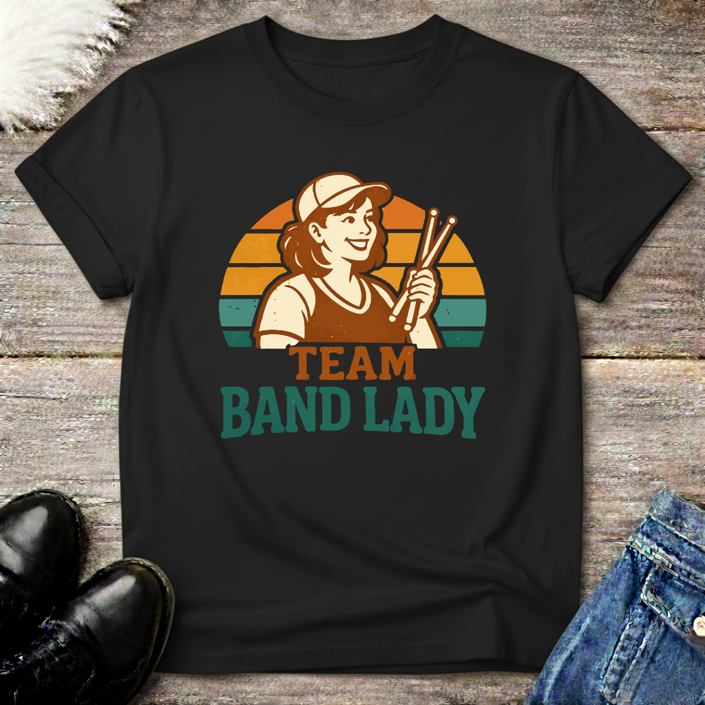 Retro Team Band Lady Tee