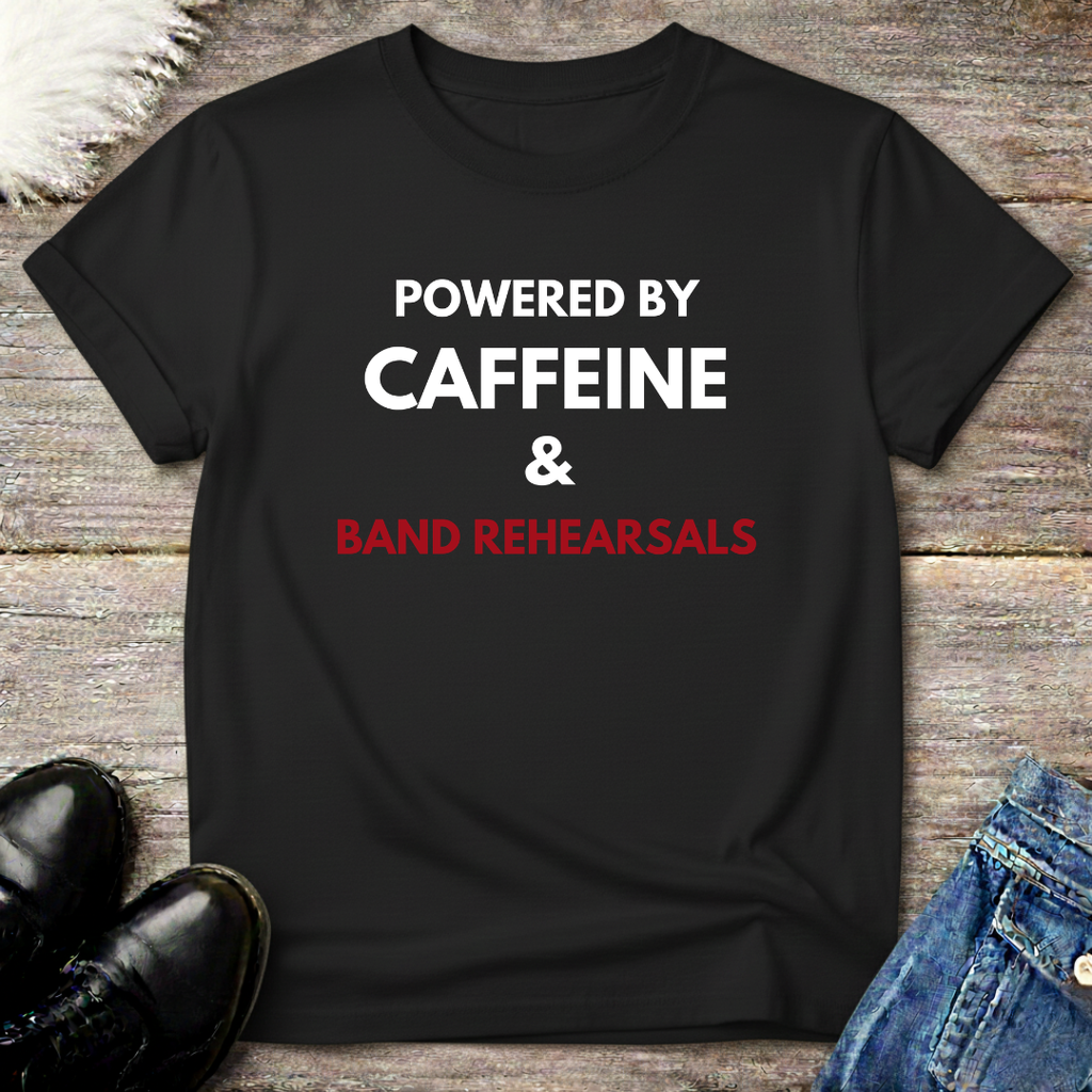Powered By Caffeine Tee