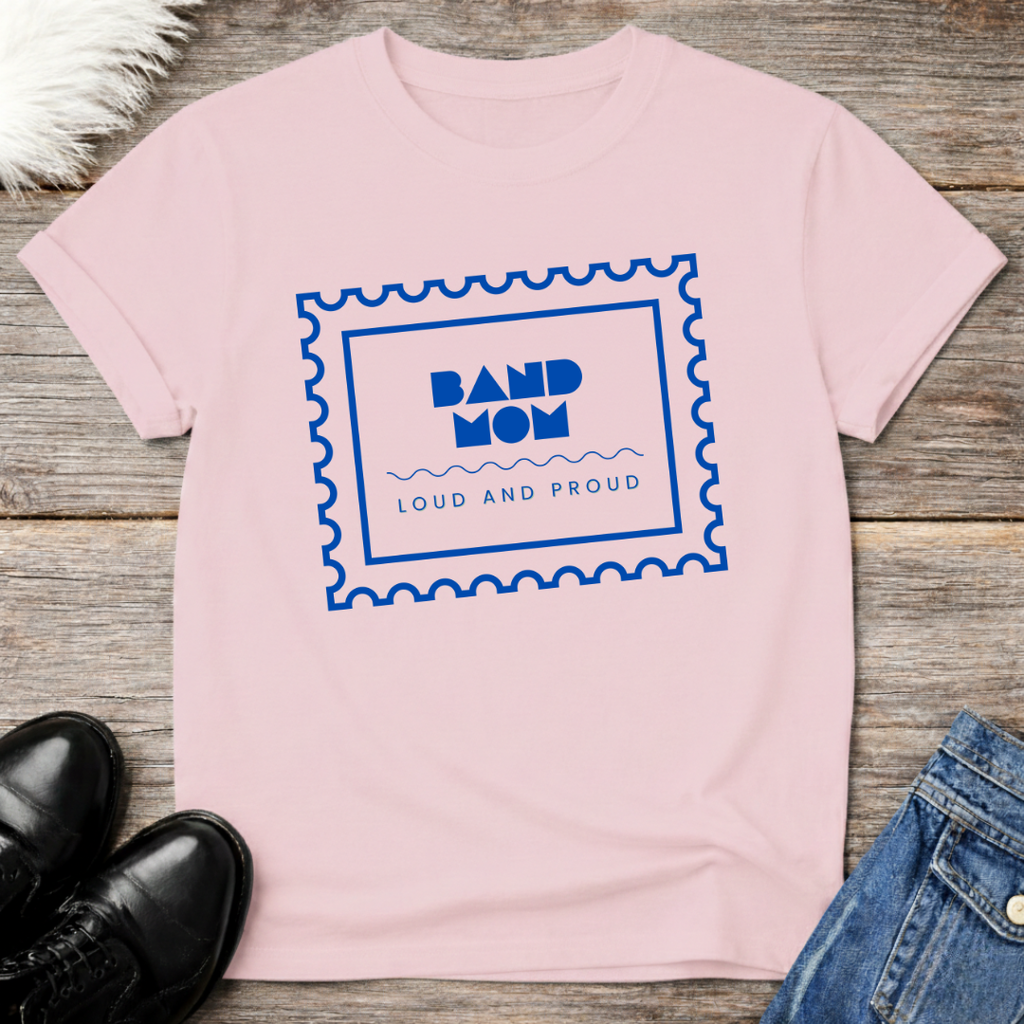 Band Mom Doodle Stamp Tee