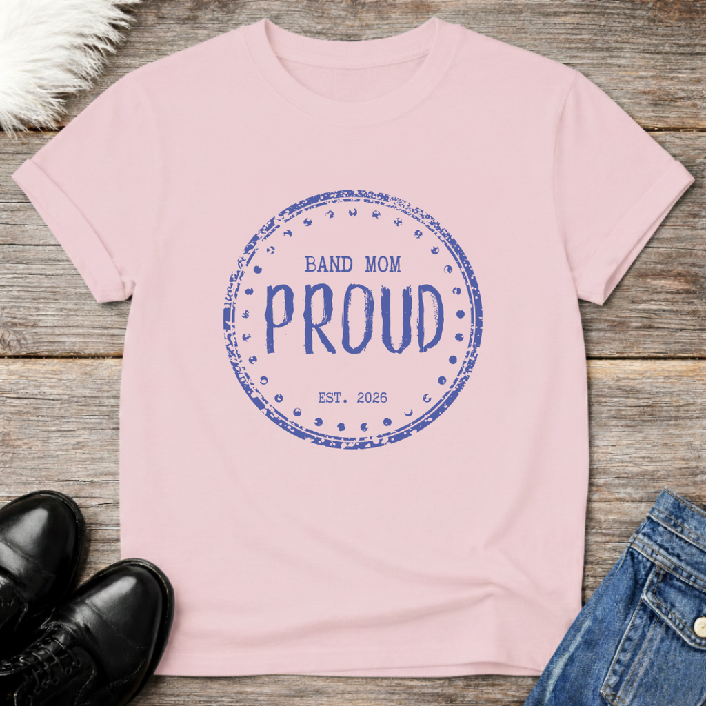 Proud Est 2026 Vintage Stamp Tee