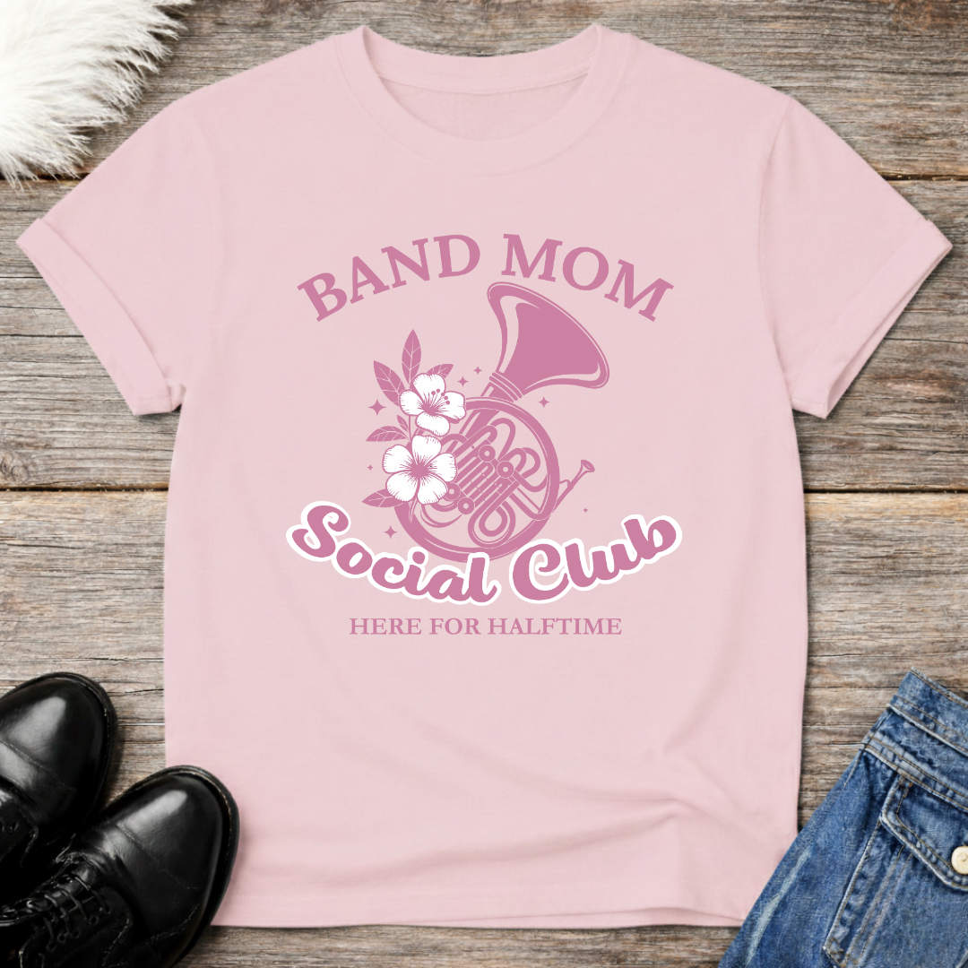 Band Mom Social Club Floral T-Shirt