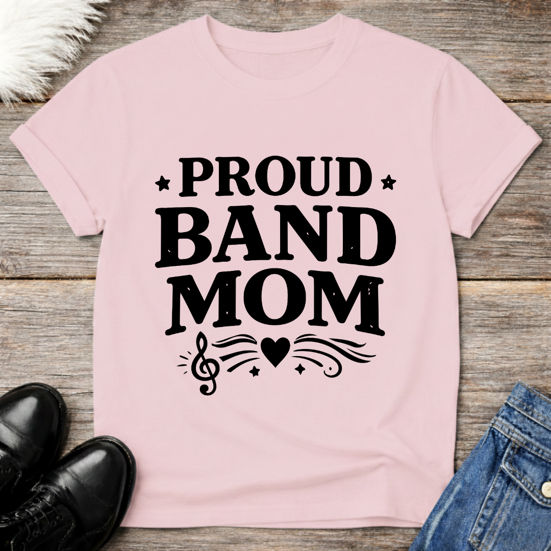 Star Proud Band Mom Tee