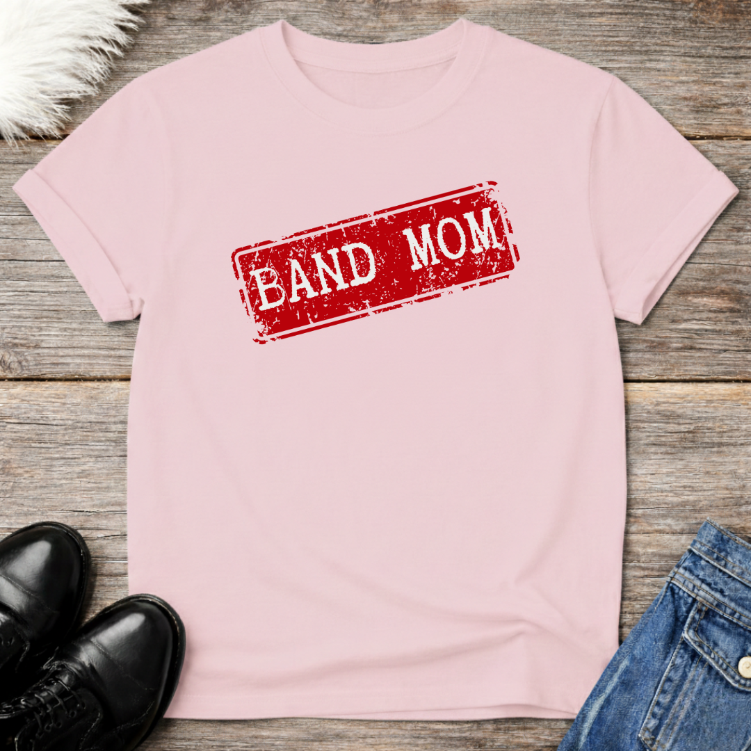 Grunge Band Mom Graphic T-Shirt