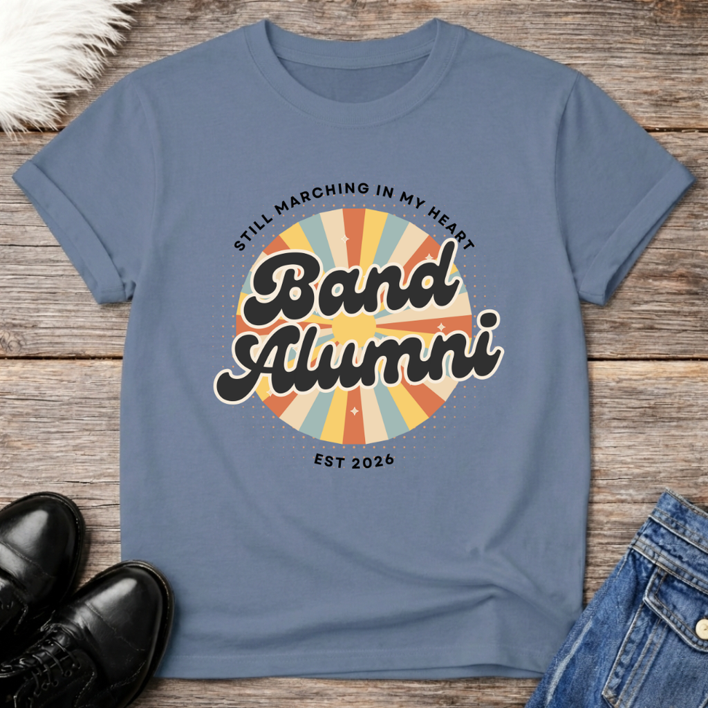 Band Alumni In My Heart Est 26 Tee