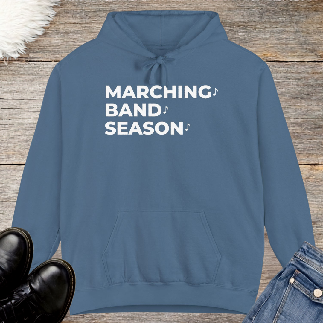 Marching Band Season Note Hoodie
