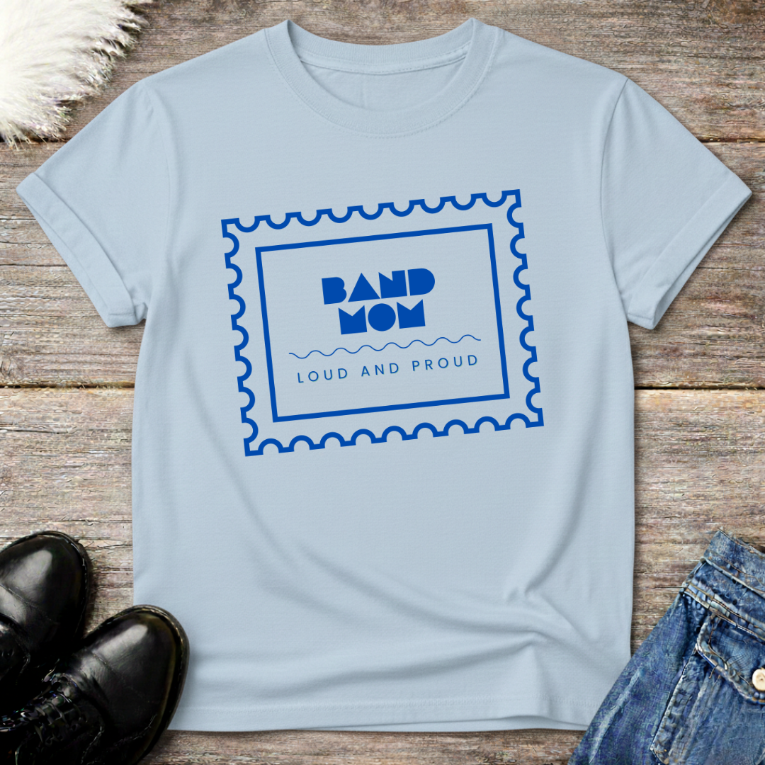 Band Mom Doodle Stamp Tee