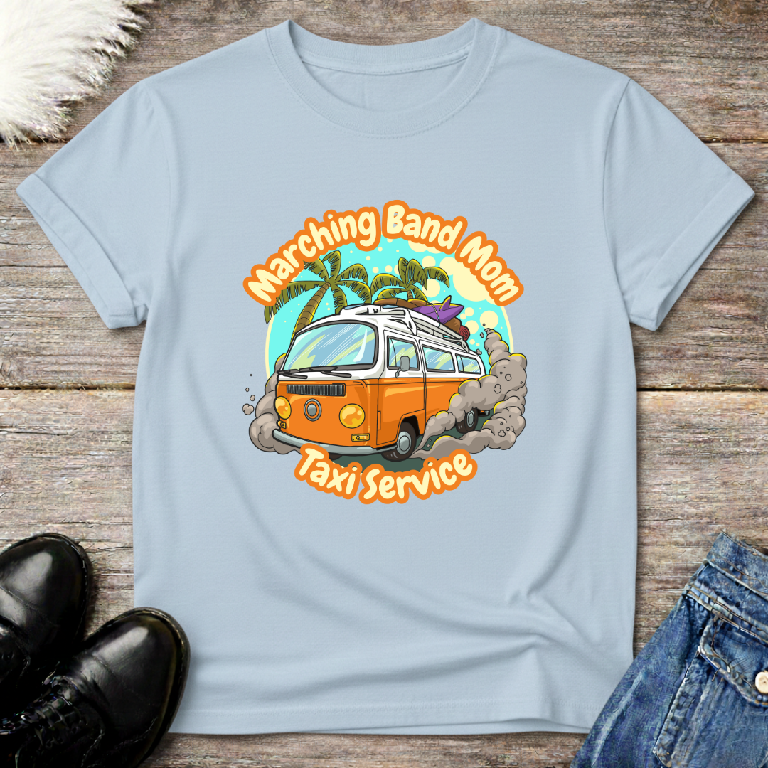 Taxi Service Bus Tee