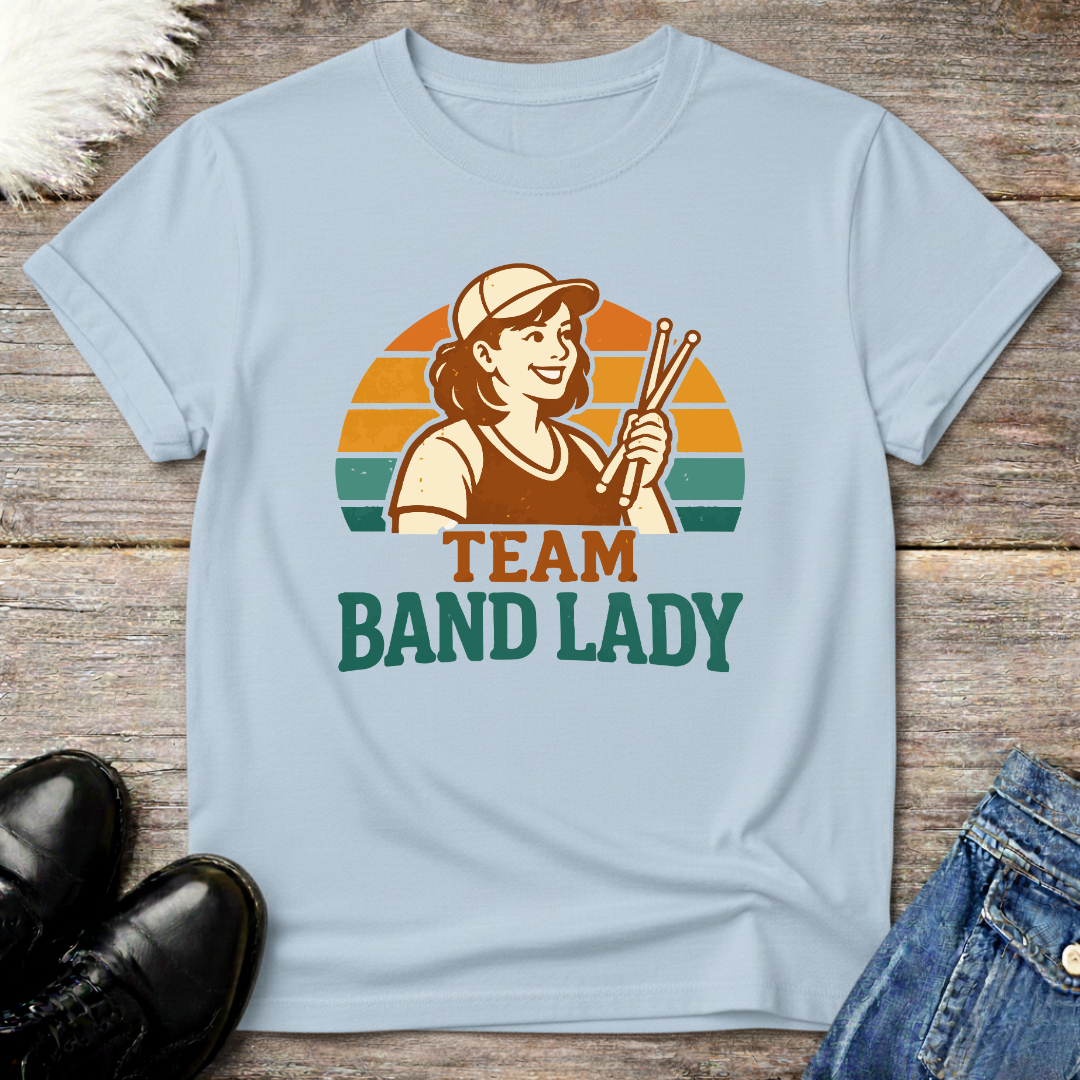 Retro Team Band Lady Tee