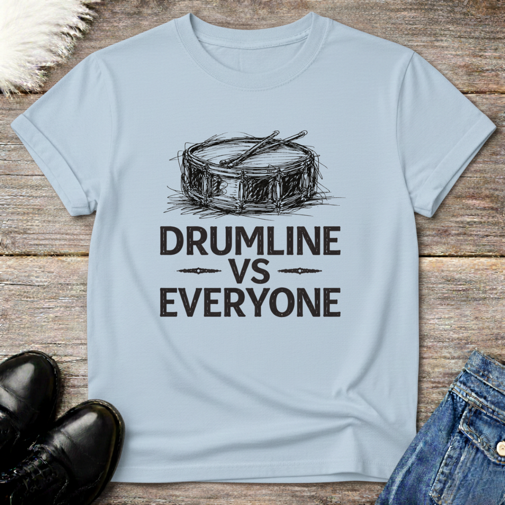 Drumline vs Everyone Tee