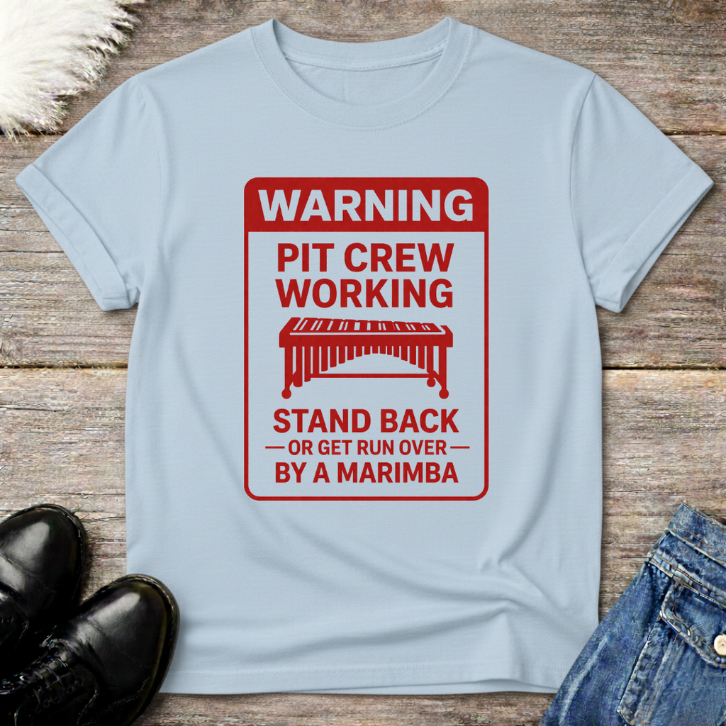 Warning Pit Crew Tee