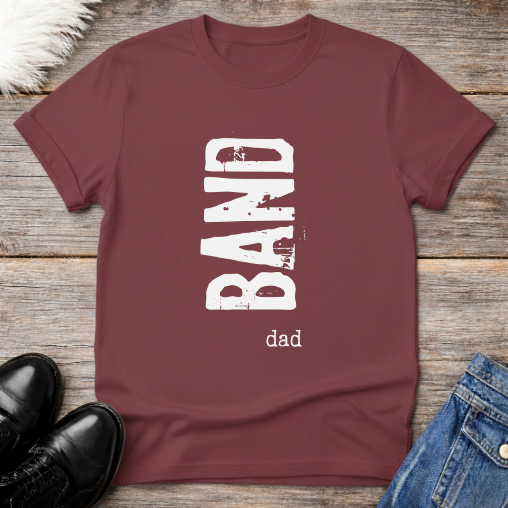 Band Dad Grunge Graphic Tee