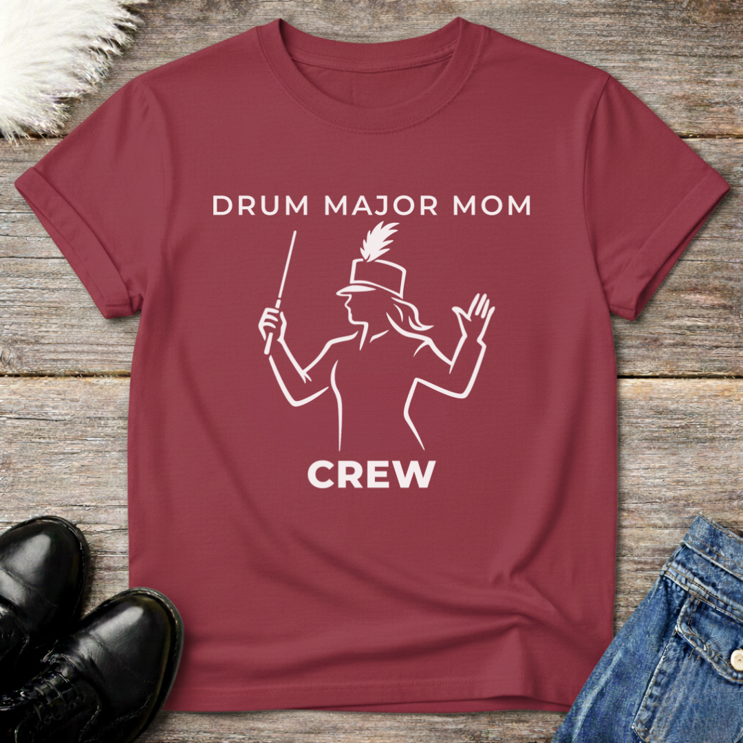 Drum Major Mom Crew Tee
