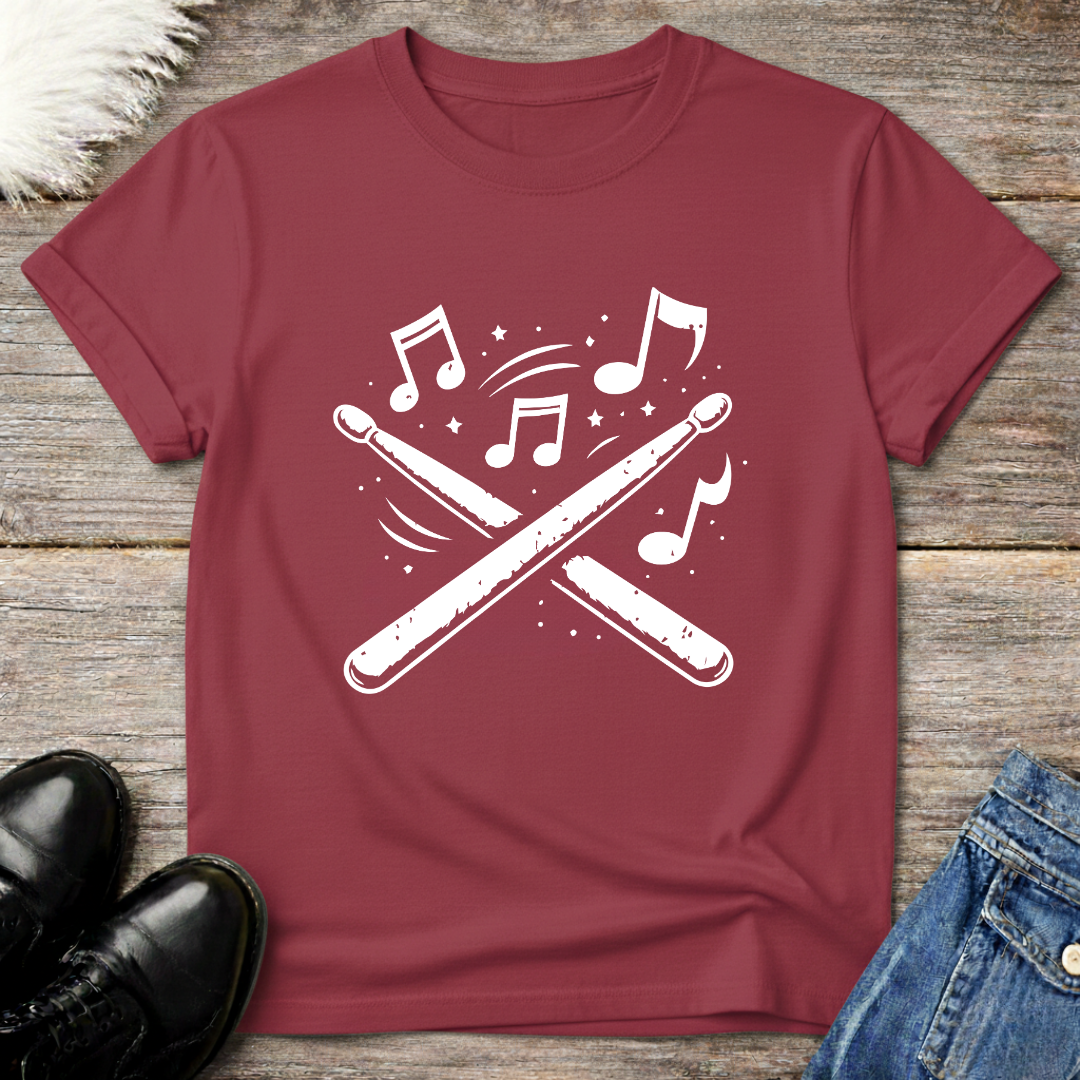 Drum Sticks Graphic Tee
