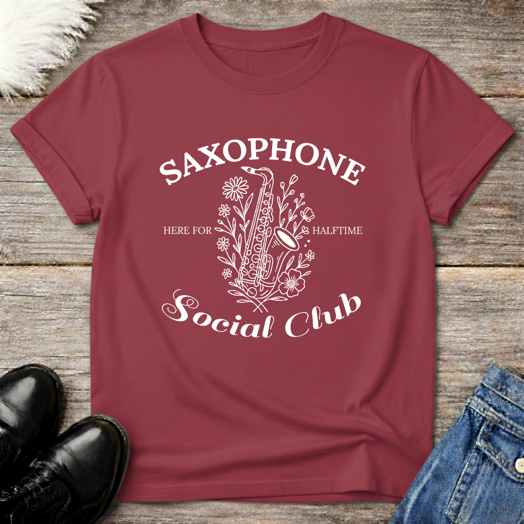 Saxophone Social Club Tee