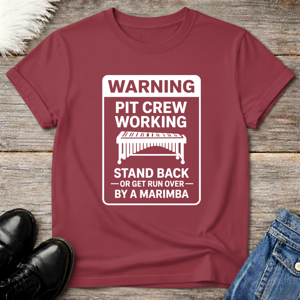 Warning Pit Crew Tee
