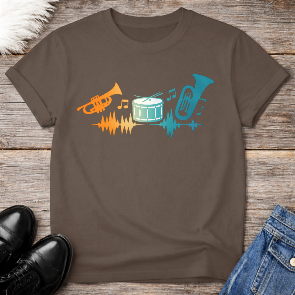 Trumpet Drum Tuba Tee