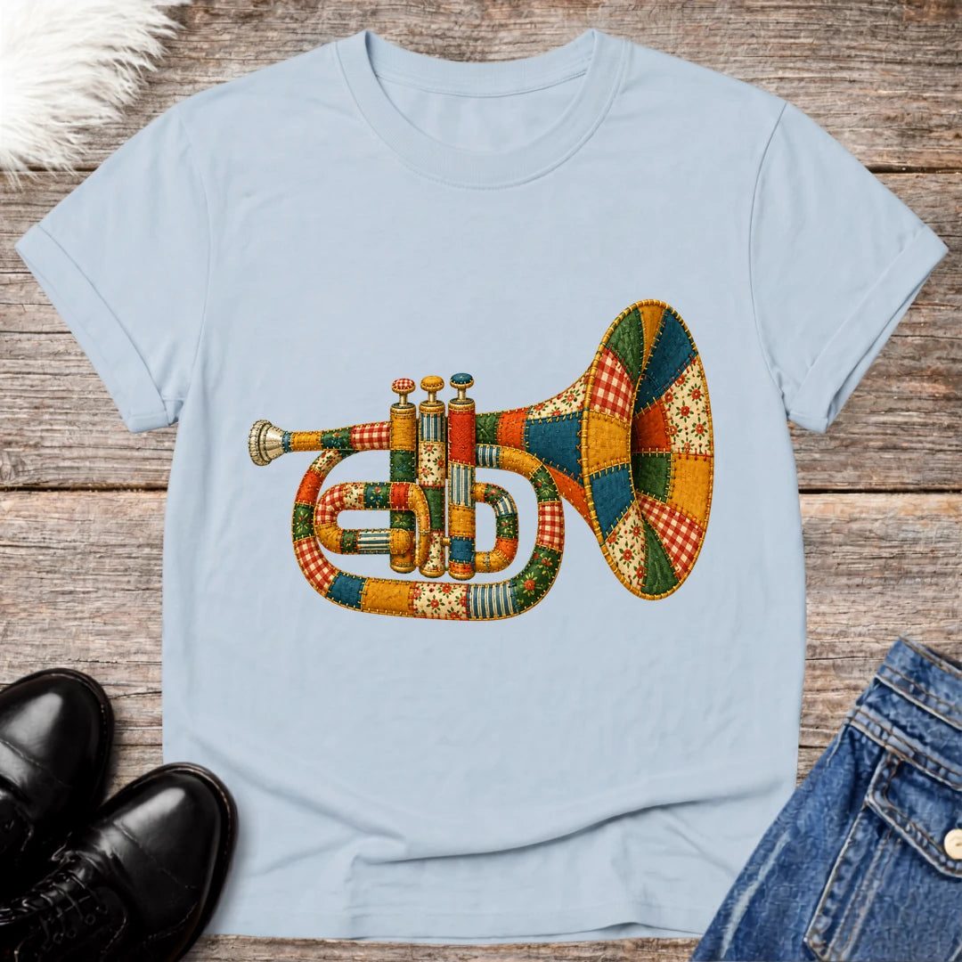 Faux Patchwork Mellophone Tee