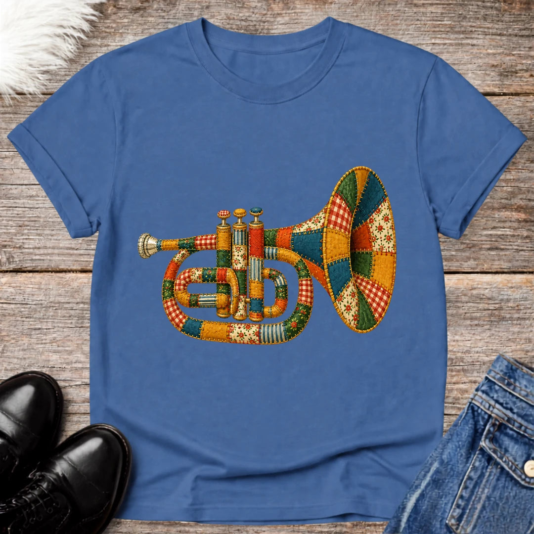 Faux Patchwork Mellophone Tee