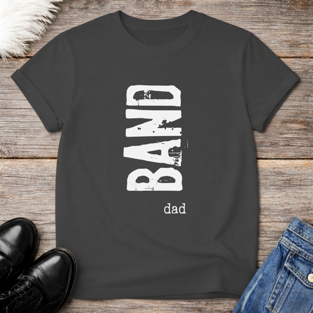 Band Dad Grunge Graphic Tee