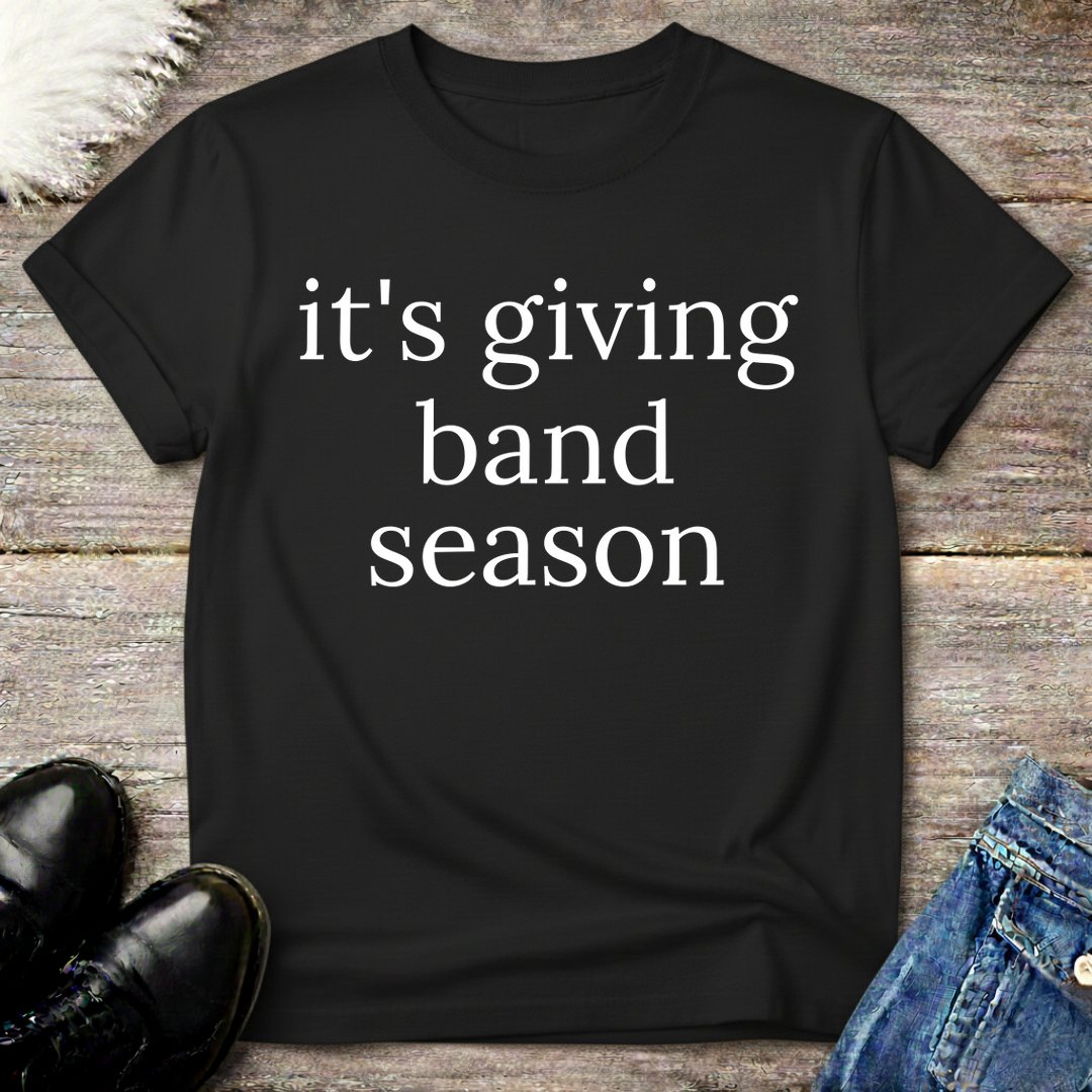 It's Giving Band Season Tee