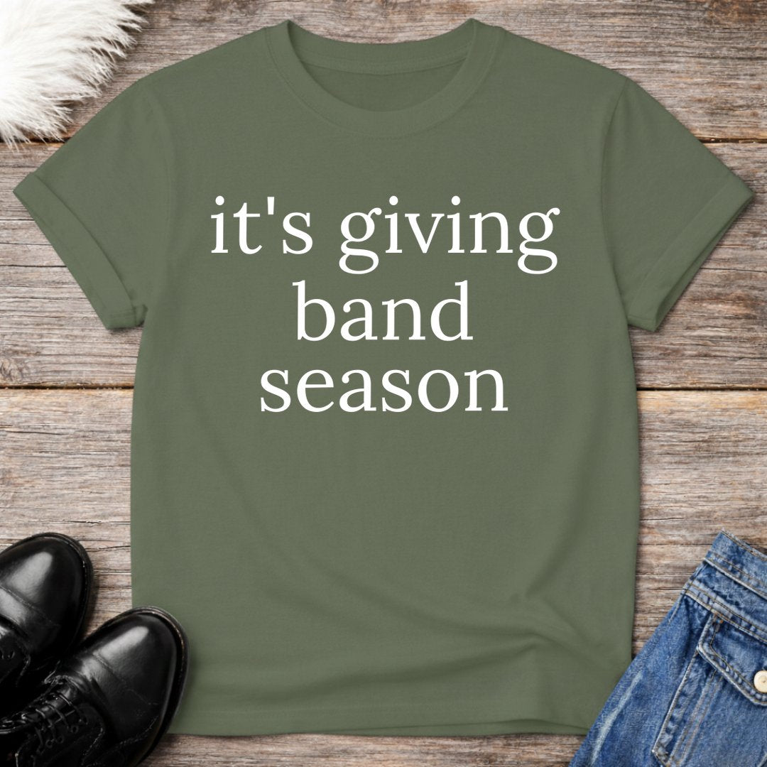 It's Giving Band Season Tee
